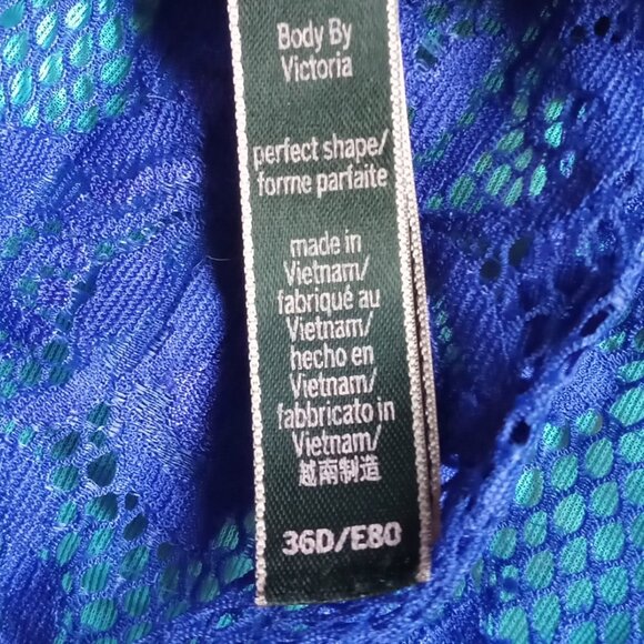 Victoria's Secret Body by Victoria Sexy Black Bra w/Lace Detail Size 36D - Picture 11 of 11